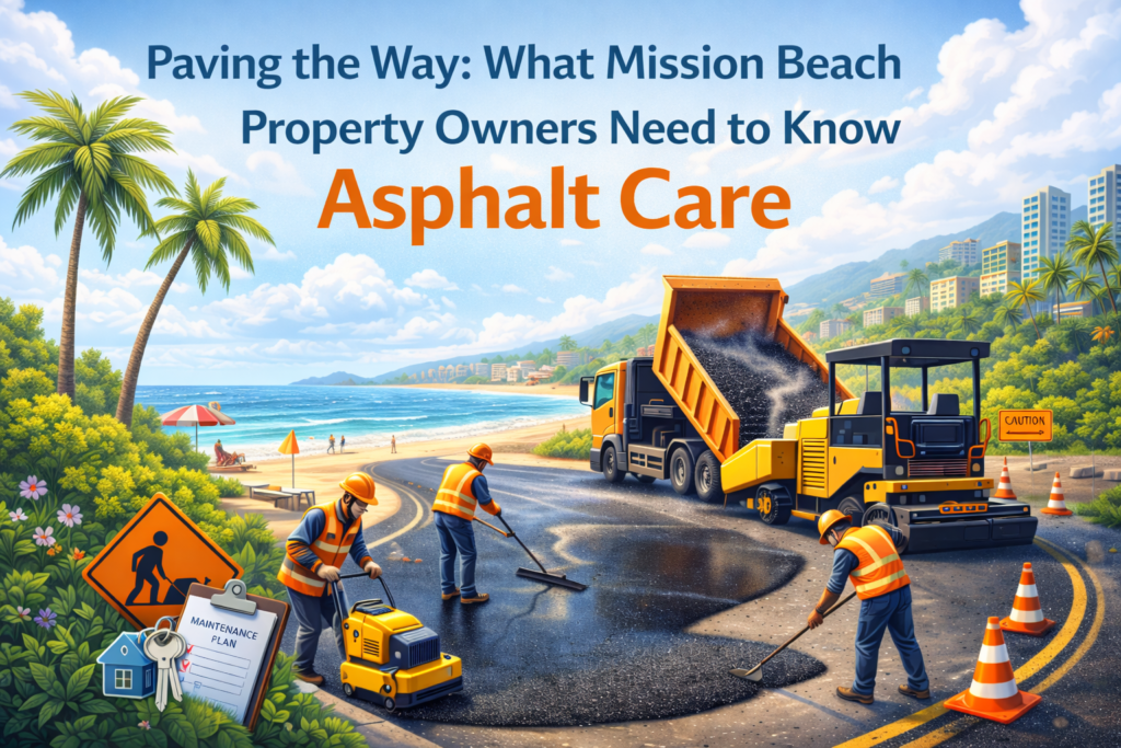Paving the Way- What Mission Beach Property Owners Need to Know About Asphalt Care